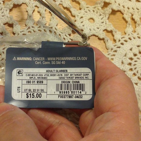 Blue Light Filtering Glasses, #9589, Universal Thread - Picture 7 of 8